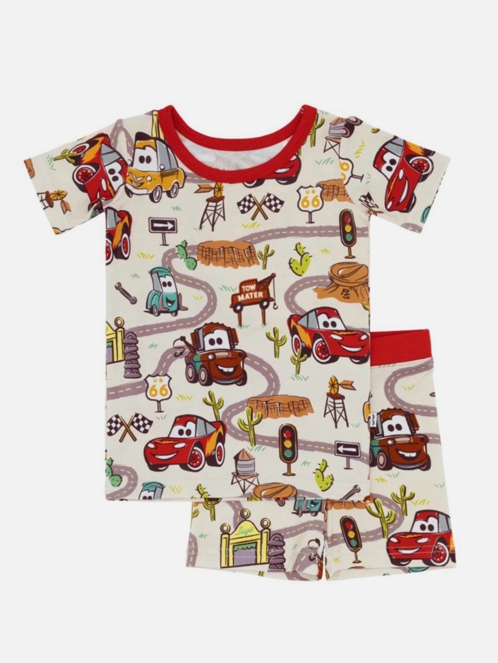 Little Sleepies Cars (original print) pajamas (4T)